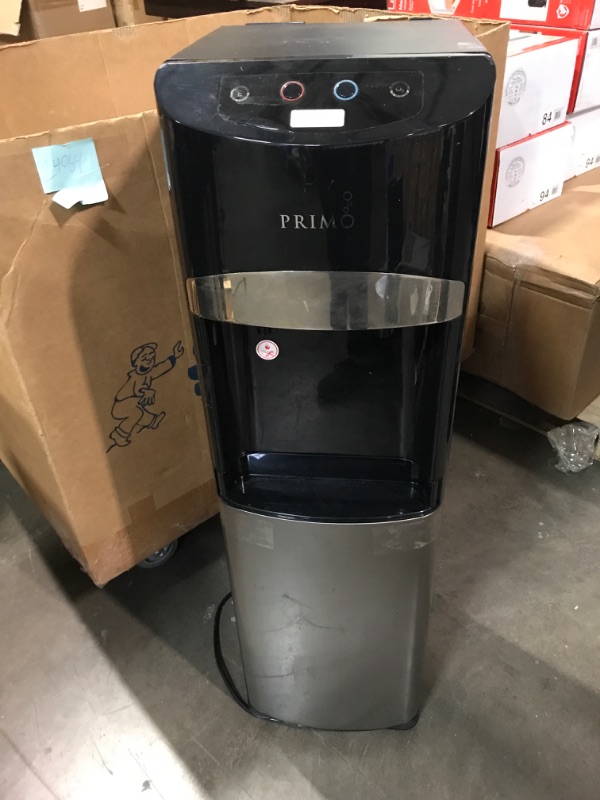 Photo 2 of Primo Electronic Control Black & Stainless Steel Bottom Load Water Cooler