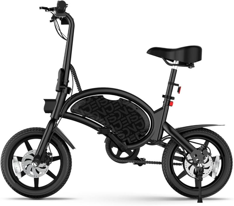 Photo 1 of Jetson Bolt Folding Electric Ride-On Bike, Easy-Folding, Built-in Carrying Handle, Twist Throttle, Up to 15.5 MPH, Ages 13+