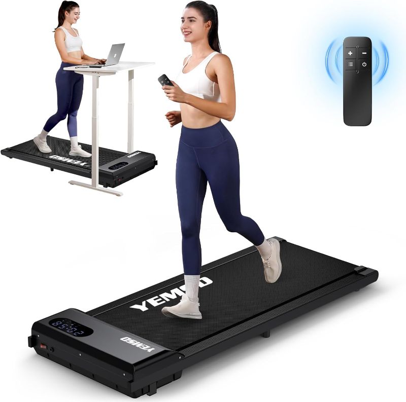 Photo 1 of Walking Pad, Walking Pad Treadmill 330 lb Capacity 3 in 1 Portable Under Desk Treadmill for Home and Office with Remote Control, LED Display