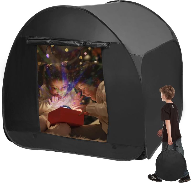 Photo 1 of Sensory Tent for Kids 35.4 * 35.4 * 35.4 in - Portable Pop-up Play Tent for Calming Down & Improving Focus - Ideal for Children with Autism, ADHD, & Sensory Processing Disorder (SPD)