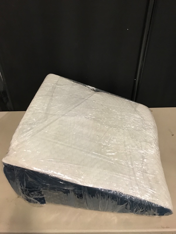 Photo 1 of 12inch Wedge Pillow for Sleep, Updated Bed Wedge, Acid Reflux, Heartburn, GERD, Neck Pain, Cooling Memory Foam Top, Removable Washable Cover Incline Wedge Pillow for Improved Sleep