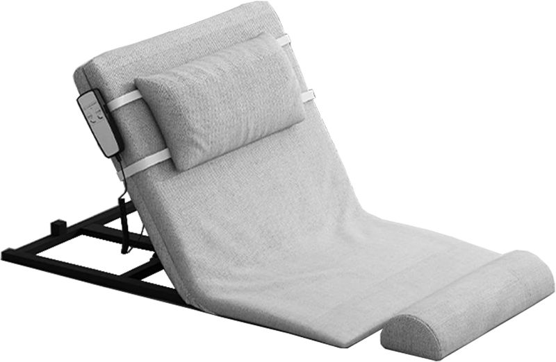 Photo 1 of Electric Lifting Backrest Pillow with Electric Pump System, Electric Lifting Bed Backrest for Pregnant Women, Elderly, Patient & Handicap for Sit-up Backrest in Bed (Grey)
Brand: HUAGASION