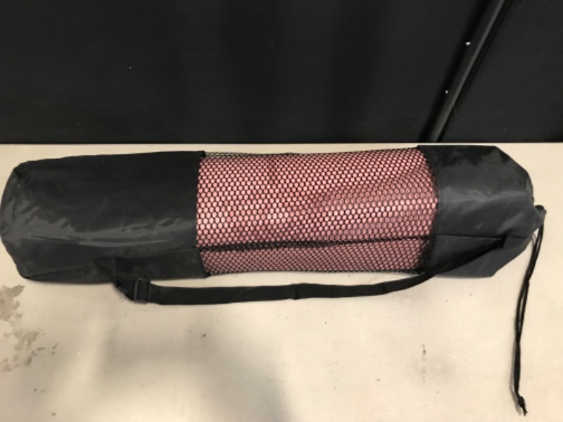 Photo 1 of Yoga Mat Non Slip, Pilates Fitness Mats, Eco Friendly, Anti-Tear 1/4" Thick Yoga Mats for Women, Exercise Mats for Home Workout with Carrying Sling and Storage Bag