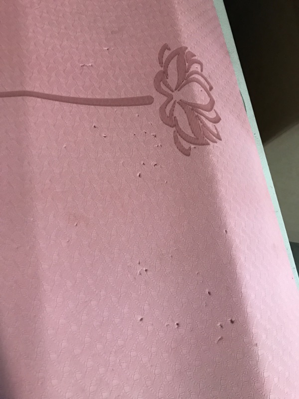 Photo 1 of Yoga Mat Non Slip, Pilates Fitness Mats, Eco Friendly, Anti-Tear 1/4" Thick Yoga Mats for Women, Exercise Mats for Home Workout with Carrying Sling and Storage Bag