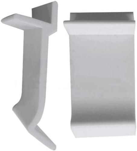 Photo 1 of  Natural Nylon Supports Glass and Acrylic Table Tops White Patio Furniture Clips 