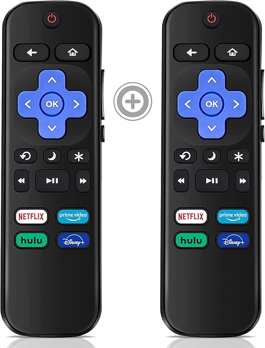 Photo 1 of ?Pack of 2? Replacement for Roku-TV-Remote,Compatible for Onn-Hisense-TCL Roku TV Remote