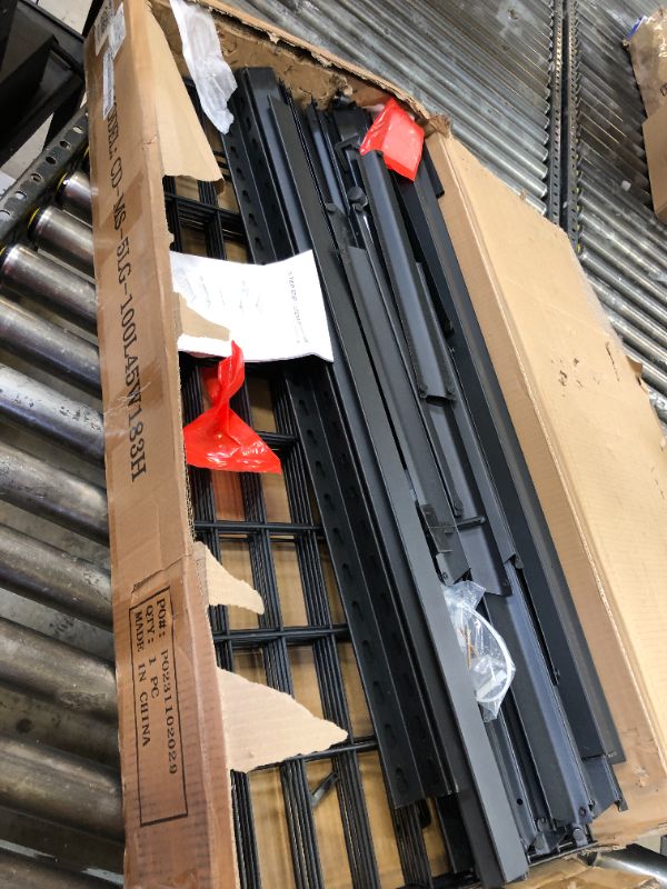 Photo 1 of 5 tier steel storage -black