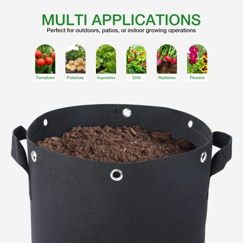 Photo 1 of 10 GALLON FABRIC POTS Grow Bags