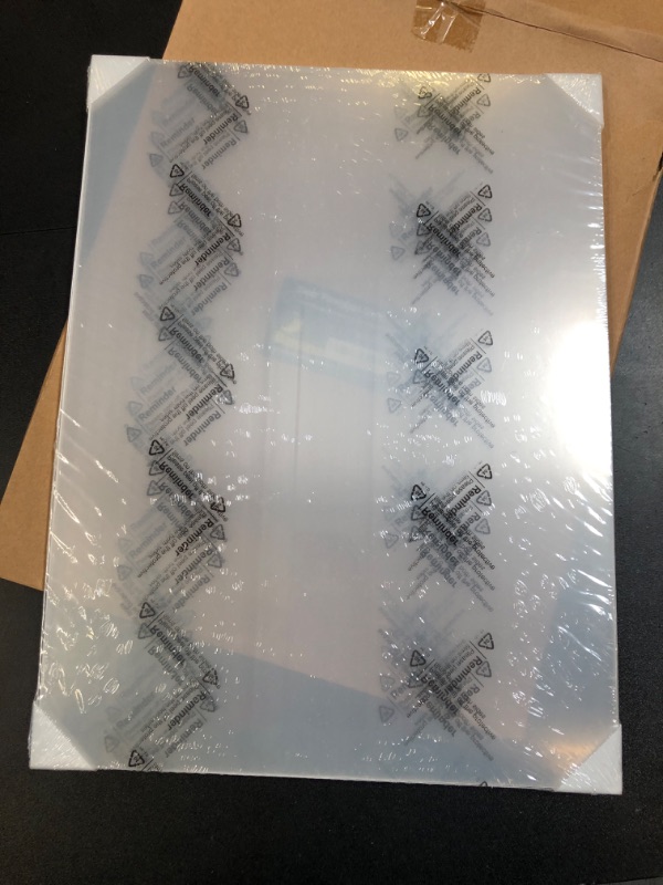 Photo 2 of 12x18 Plexiglass Quality PET Sheet Panels 10 Pack - 12x18" x .04" - Lightweight Shatterproof Alternative to Glass - For Picture Frame, DIY Projects, Signs, Sneeze Guards, Railing Guards, Pet Barriers
