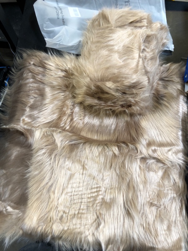 Photo 1 of 2 Pack Faux Fur Pillow Cases 18x18in