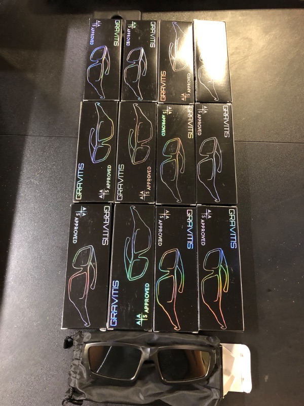 Photo 1 of 13 Pairs Solar Eclipse Glasses 