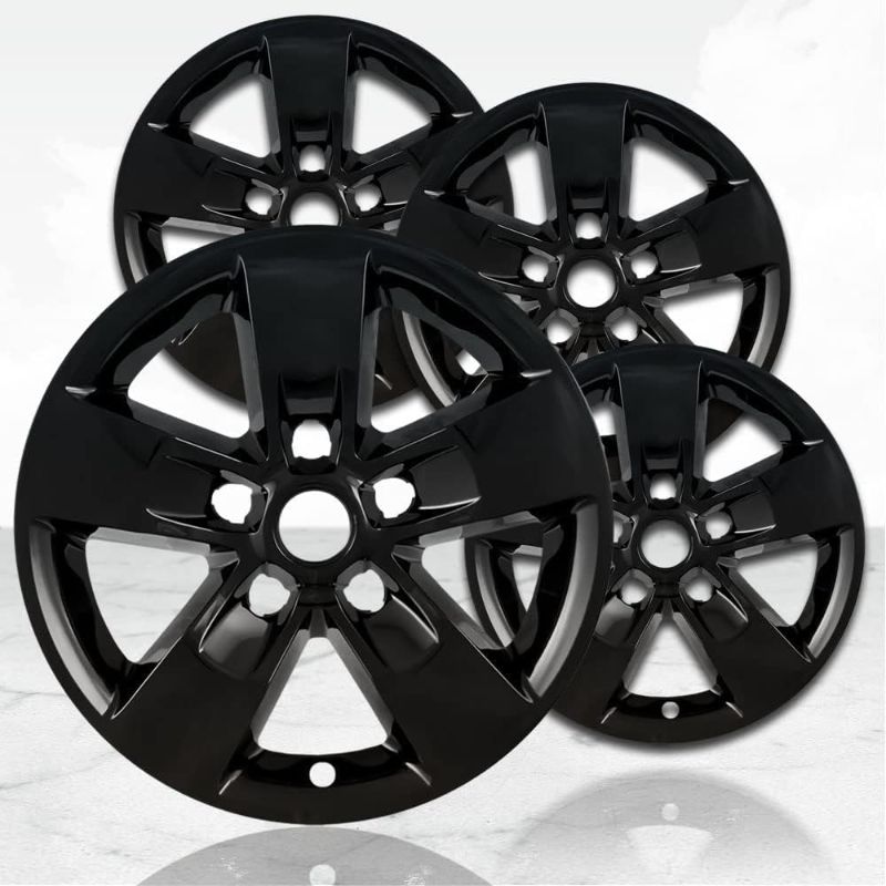 Photo 1 of 
17" 4pc Gloss Black Wheel Skins (Set of 4)