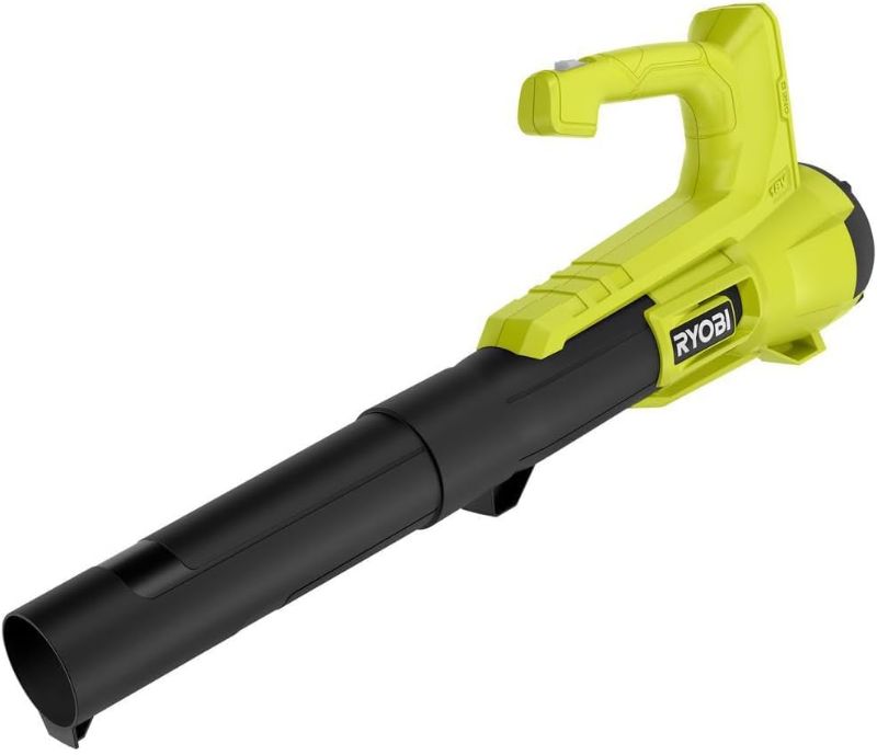 Photo 1 of -DOES NOT COME WITH BATTERY- Ryobi P219 ONE+ 90 MPH 200 CFM 18-Volt Lithium-Ion Cordless Leaf Blower
