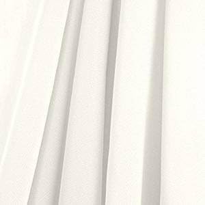 Photo 1 of 115" x 120" Ivory Chiffon Voile Curtians Drapes Panels for Event Decor - Backdrop Draping