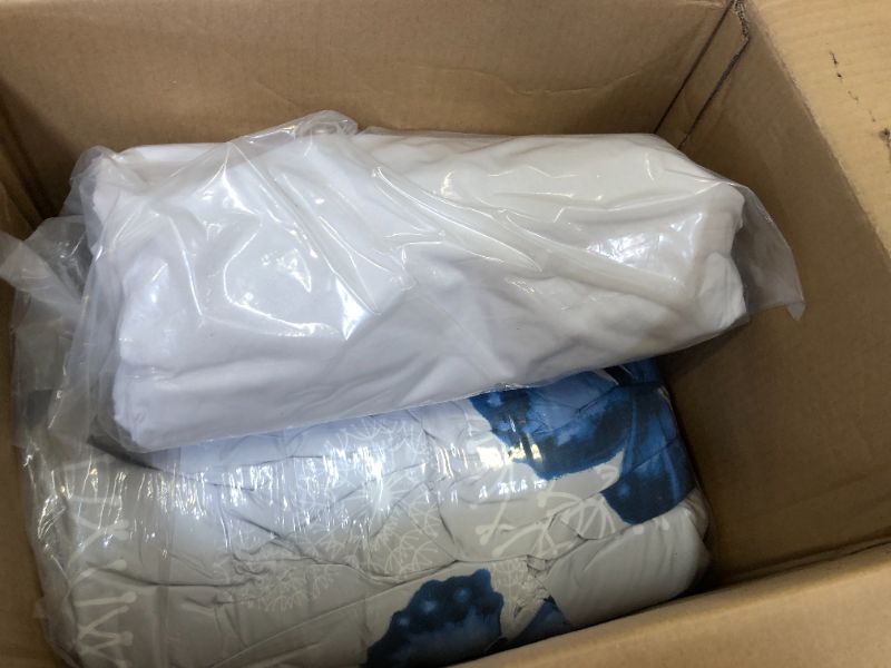 Photo 1 of ARTALL Butterfly Pattern Bed in A Bag Bedding 8 Piece King Comforter Sets 1 Comforter