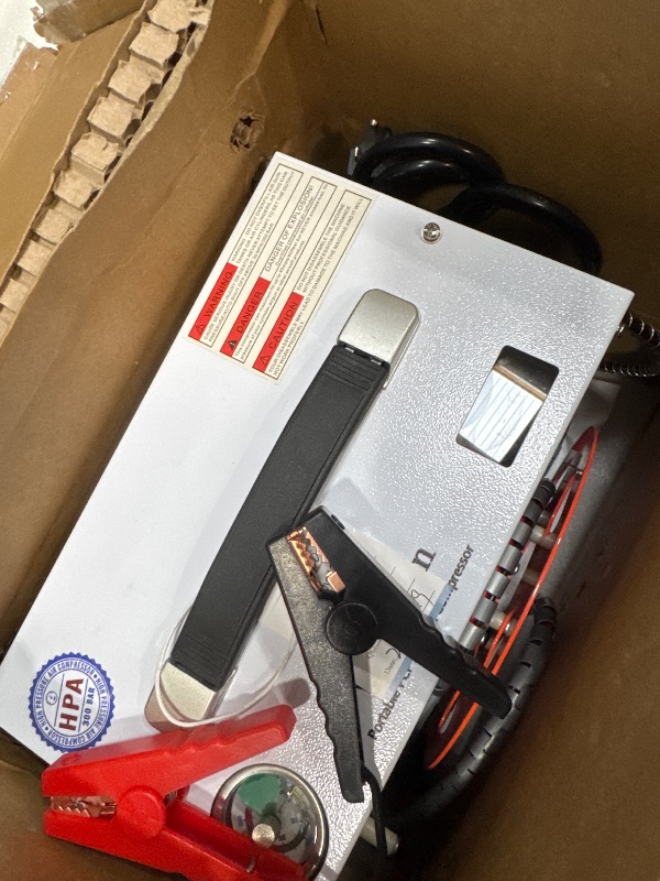 Photo 1 of Vdapavin Pcp Air Compressor,4500 Psi Air Compressor,Automatic Stop,Oil/Water Free,Wire Spool Portable Design,Use Either 110v Ac Or 12v Dc Power Sources,Paintball/Scuba Air Compressor