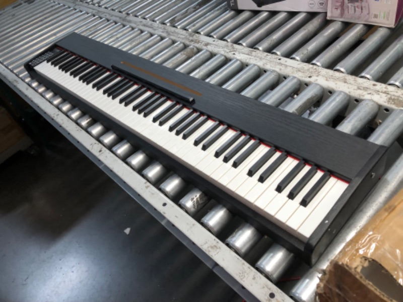 Photo 5 of ***USED - DOESN'T POWER ON - UNABLE TO TROUBLESHOOT***
Efghfdh 88 Key Digital Piano Keyboard,88 Key Full Size Weighted Hammer Action Electric Keyboard Piano with 200 Rhythms,200 Tones, Piano Keyboard with Stand, TriplePedal,Headphone, Carrying Bag