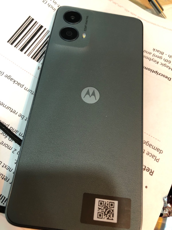 Photo 3 of **MISSING POWER CORD**
Moto G 5G | 2024 | Unlocked | Made for US 4/128GB | 50MP Camera | Sage Green
