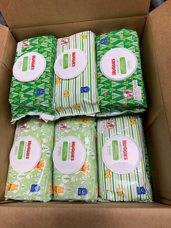 Photo 2 of *** Misssing 3 Packages from 960 Count ***
Baby Wipes, Huggies Natural Care Sensitive Baby Diaper Wipes, Unscented, Hypoallergenic