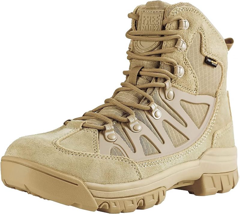 Photo 1 of  DENALI
 Men's Waterproof Tactical Hiking Boots Military Work Boots Combat Boots, SIZE10