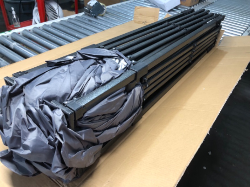 Photo 3 of ***NONREFUNDABLE - MAJOR DAMAGE - THIS SALE FINAL - SEE COMMENTS***
YOLI Avalon EasyLift™ 144 12’x12’ Instant Canopy - Charcoal Gray