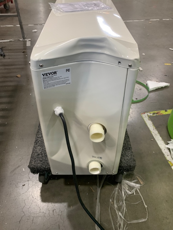 Photo 3 of ** see notes*** VEVOR Aquarium Chiller, 500 Gal 1892 L, 1.5 HP Hydroponic Water Chiller, Quiet Refrigeration Compressor for Seawater and Fresh Water, Fish Tank Cooling System, for Jellyfish, Coral Reef