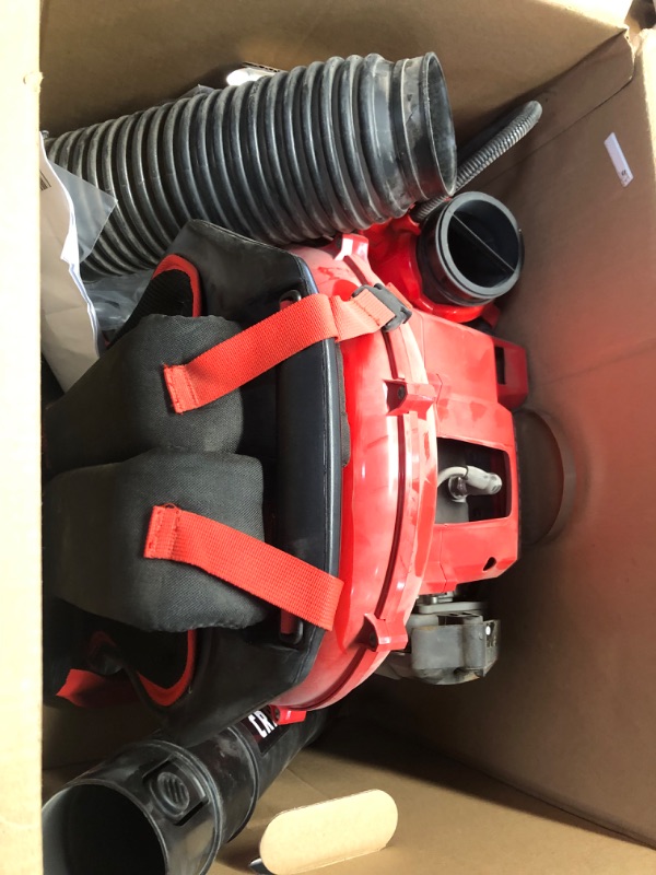 Photo 1 of extremely used!!
CRAFTSMAN Gas Powered Backpack Leaf Blower, Lightweight Backpack Blower, 220MPH, 51cc, 2-Cycle (CMXGAAMR51BP)