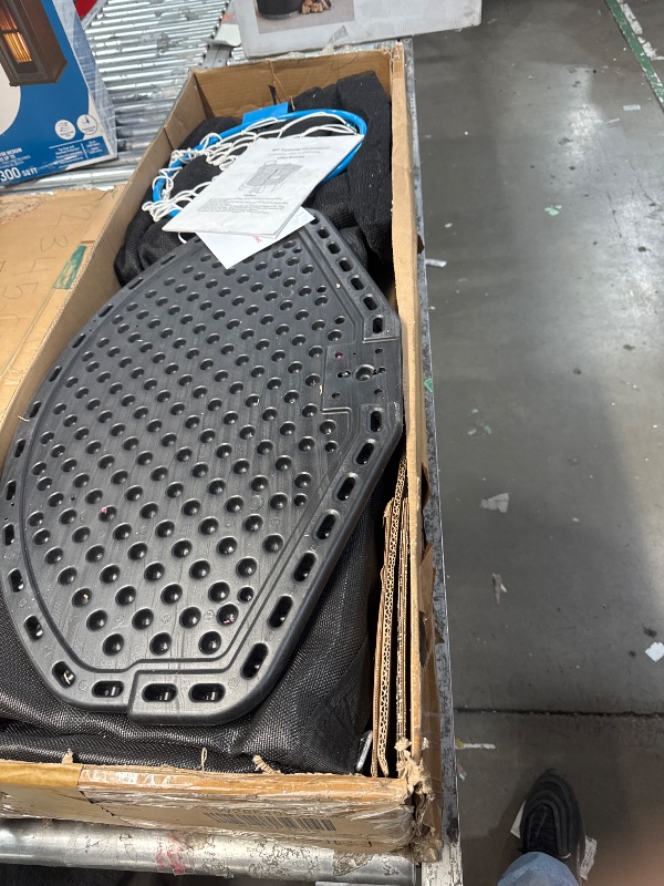 Photo 1 of ***Box 1 of 2 ONLY***Skepphlay 16 FT Trampoline, Large Outdoor Trampoline with Basketball Hoop, Round Large Trampoline Outdoor with Enclosure, ASTM Approved Backyard Trampoline for Kids with Dual Color Pad