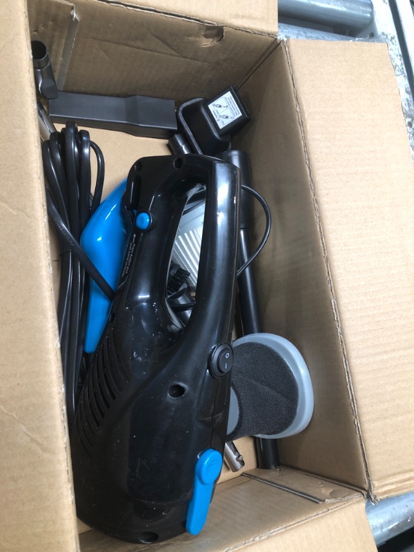 Photo 2 of ***NON REFUNDABLE, PARTS ONLY***Intercleaner Corded Vacuum Cleaner, 15KPa Powerful Suction with 400W Motor, 12 in 1 Lightweight Bagless Stick Vac with Handheld, Ultra Quiet, for Hardwood Floor Carpet Car Pet Hair