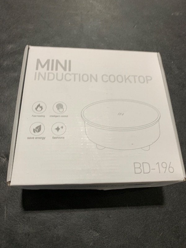 Photo 1 of Abangdun Mini Induction Cooktop, Small Burner 700W/120V Mini Hot Plate Electric Stove Cookter for Traveling Camping small kitchen spaces Small Induction Cooktop for Coffee,Tea & Milk
