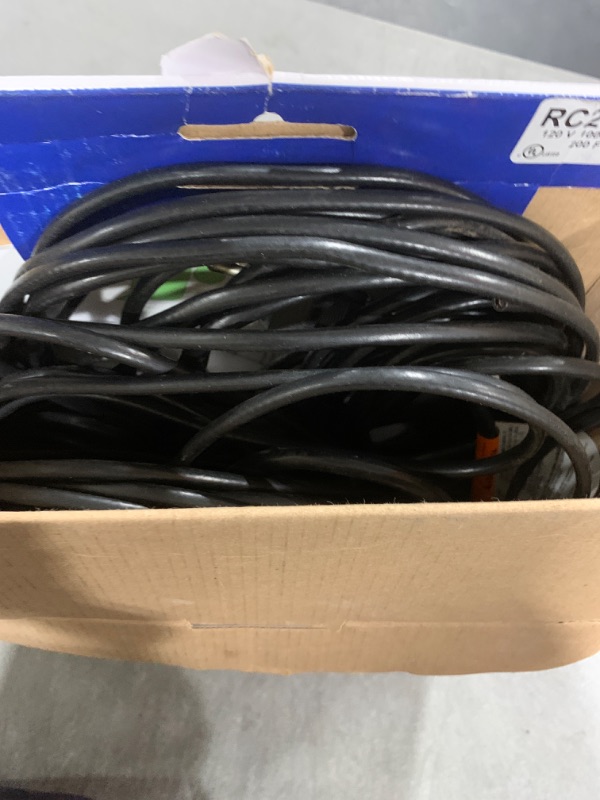 Photo 3 of Frost King RC200 Electric Roof Cable Kits, 120V x 1000W x 200Ft, Black