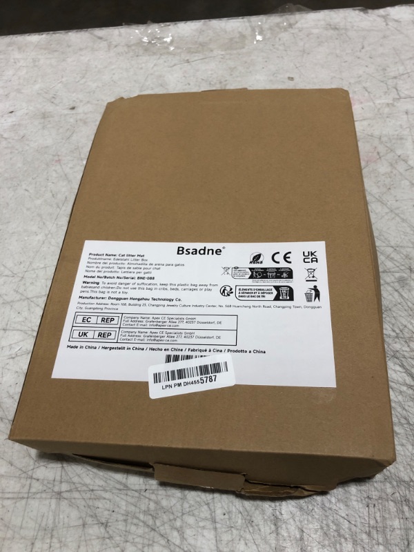 Photo 1 of Bsadne Cat Ramp for Litter Box Elevated,Cat Litter Ramp for Cat Litter Boxes,Washable and Filter-equipped Cat Litter Ramp, Measuring 14"x10"x2.5",Great for Small and Elderly Cats,