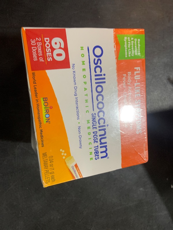 Photo 2 of Boiron Oscillococcinum for Relief from Flu-Like Symptoms of Body Aches, Headache, Fever, Chills, and Fatigue - 60 Count (2 Pack of 30)