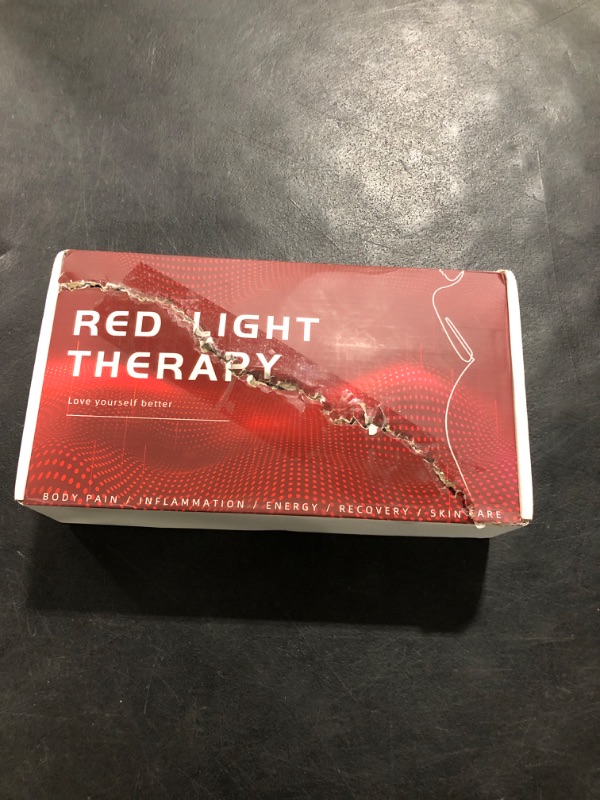 Photo 1 of Red Light Therapy Infrared Light Therapy Pad for Body Pain NIR Deep Therapy for Back Knee Hands Feet Relief Portable 660nm 850nm Home Heating Light Therapy Wrap Belt Gift for Women Men
