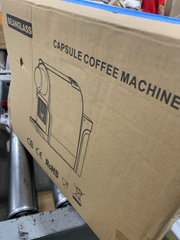 Photo 1 of beanglass Mini Espresso Machine Compatible for NS Original Line Pods, Compact Capsule Coffee Maker with 20 Bar High Pressure Pump, 22 oz Removable Water Tank