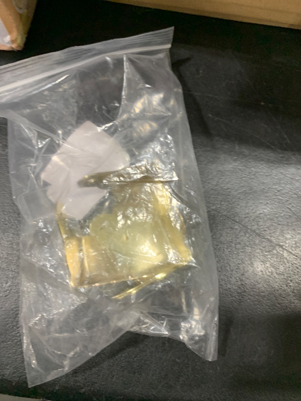 Photo 1 of Brass Plated Large Trunk Corner Protector | Furniture Corner Guard Hardware for Steamer Trunk, Jewelry Box, Desk, Chest, Cabinet & Others | CK3-SB (4)