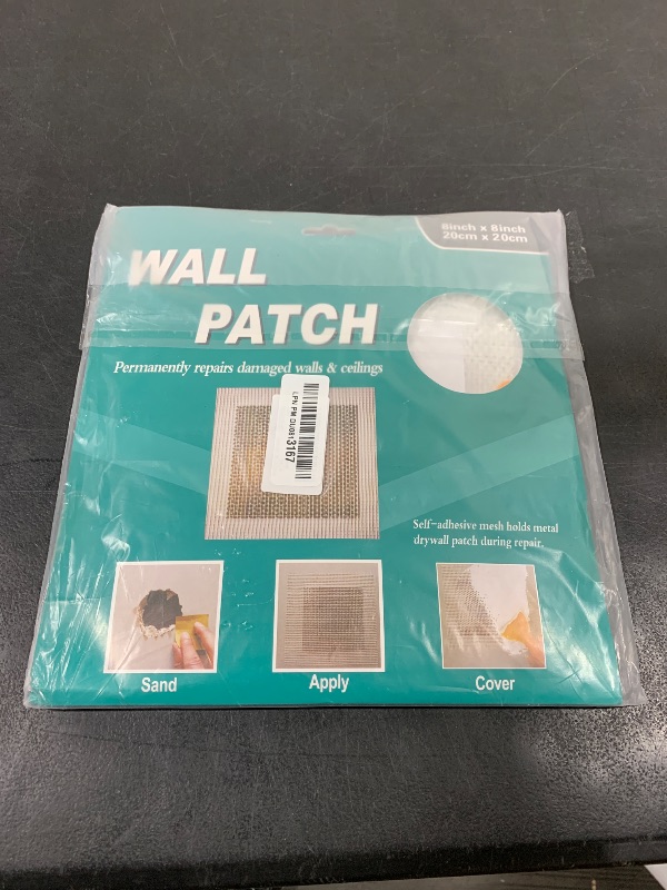 Photo 1 of Mckanti 14 Pack Drywall Patch Kit - 4/6/8 Inch with Self-Adhesive Mesh, Heavy Duty Wall Repair for Large Holes