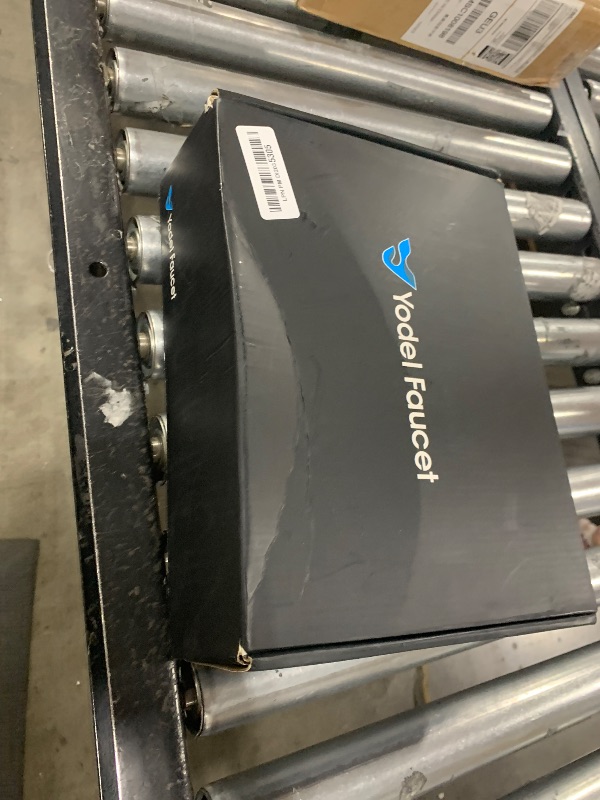 Photo 1 of Yodel Faucet Touchless Bathroom Sink Faucet - Automatic Motion Sensor Faucet - Battery or 110V AC Operated for Commercial Lavatory Bathroom,Chrome