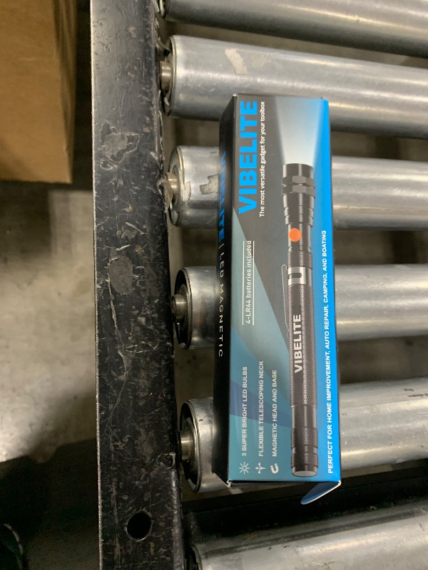 Photo 1 of VIBELITE Extendable Magnetic Flashlight with Telescoping Magnet Pickup Tool-Cool Gadget Gifts for Him, Husband, Men, Dad, Father, Mechanic,Tech, Handyman, Boyfriend, Women, Black