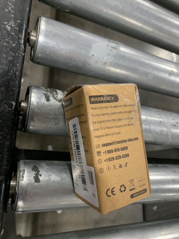 Photo 1 of RESTMO Water Flow Meter with Brass Inlet Metal Thread, Measure Gallon/Liter Consumption and Flow Rate for Outdoor Garden Hose Watering, RV Water Tank Filling, Lawn Sprinkler and Nozzle Sprayer