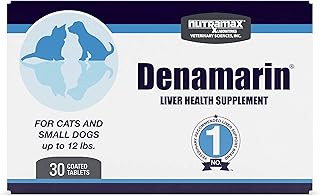 Photo 1 of Nutramax Laboratories Denamarin Liver Health Supplement for Small Dogs and Cats - With S-Adenosylmethionine (SAMe) and Silybin, 30 Tablets EXP-04/2026
