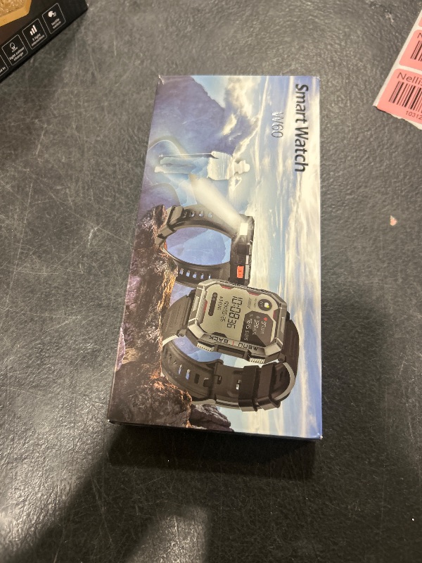 Photo 1 of Military Smart Watch for Men (Answer/Make Calls), 2.01'' Smart Watch for Android and iPhone, Fitness Tracker with Flashlight/Compass/100 Days Battery/Heart Rate/Sleep/100+ Sport Modes(2 Straps)