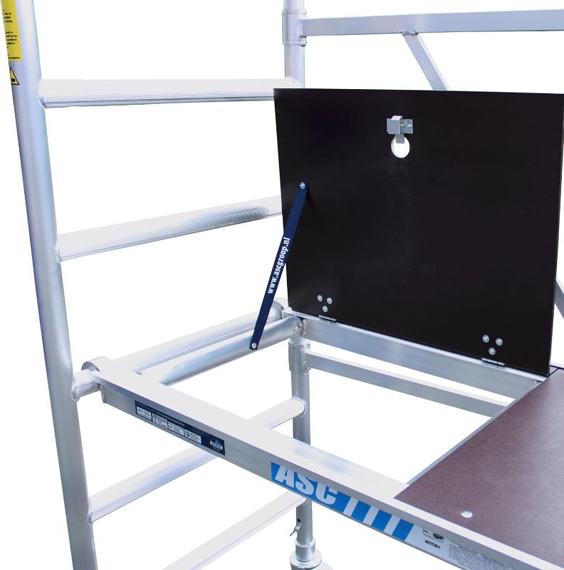 Photo 2 of Aluminum Scaffold - Folding Tower - Stackable - 997 lbs Load Capacity - Multipurpose - Lightweight - ASC Advanced