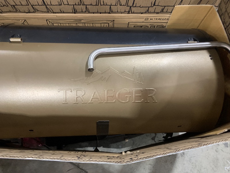 Photo 6 of Traeger Grills Pro 34 Electric Wood Pellet Grill and Smoker, Bronze, 884 Square Inches Cook Area, 450 Degree Max Temperature, Meat Probe, 6 in 1 BBQ Grill