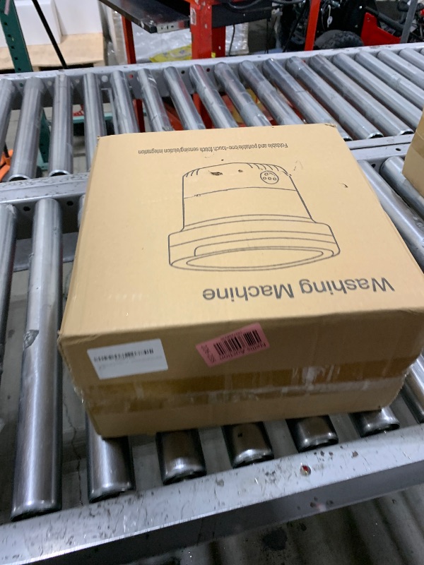 Photo 1 of Portable Washing Machine, 12L Upgraded Large Capacity Foldable Mini Washer, Deep Cleaning for Underwear, Baby Clothes, and Small Clothes, Suitable for Apartments, Dormitories, Hotels