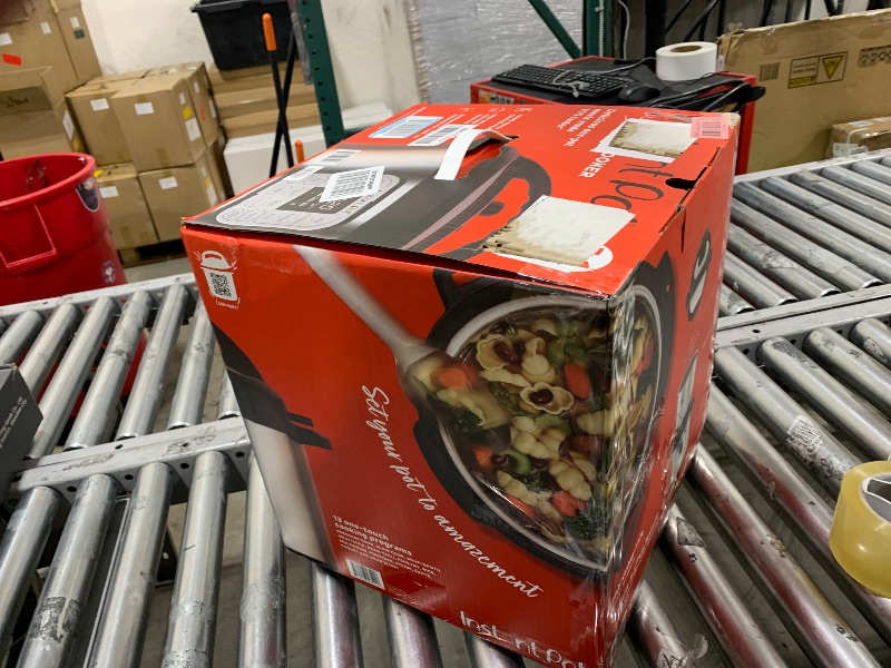 Photo 1 of Instant Pot Duo 7-in-1 Electric Pressure Cooker, Slow Cooker, Rice Cooker, Steamer, Sauté, Yogurt Maker, Warmer & Sterilizer, Includes App With Over 800 Recipes, Stainless Steel, 8 Quart