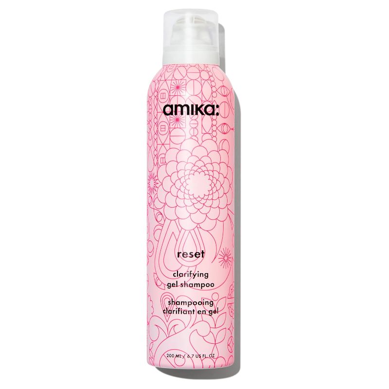 Photo 1 of amika reset clarifying gel shampoo, 200ml