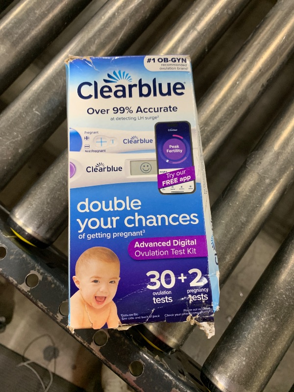 Photo 1 of Clearblue Advanced Digital Ovulation Test Kit, 32 Ct
