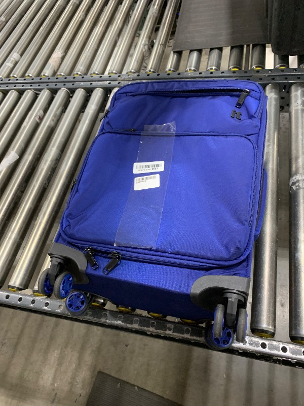 Photo 1 of it luggage Downtime 21" Carry-On Sit-On Spinner, Sodalite Blue, 22"