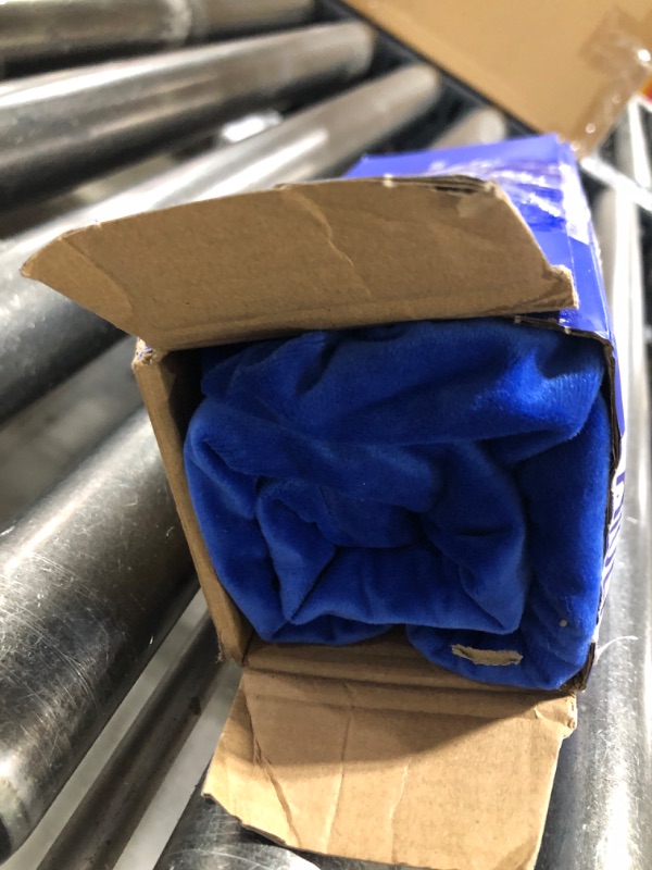 Photo 1 of  2 blue Decorative Pillow Covers 50x50 Inch